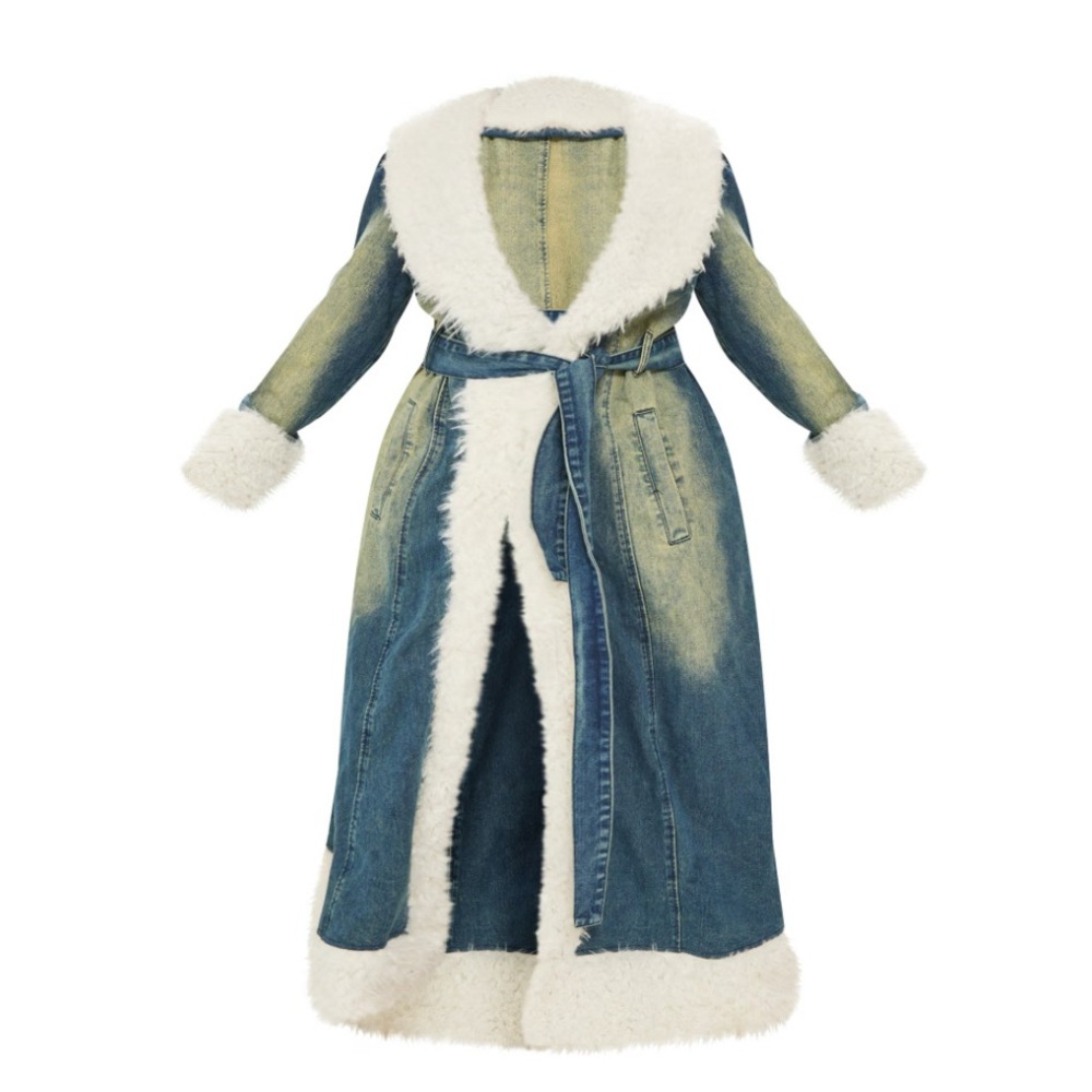Denim Trench